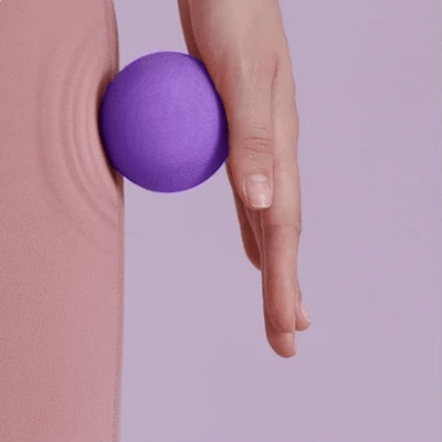 Boule de Massage - PeanutMassageBall™ - Mauve - Accessoire Relax Azy