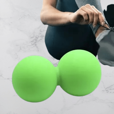 Boule de Massage - PeanutMassageBall™ - Vert - Accessoire Relax Azy